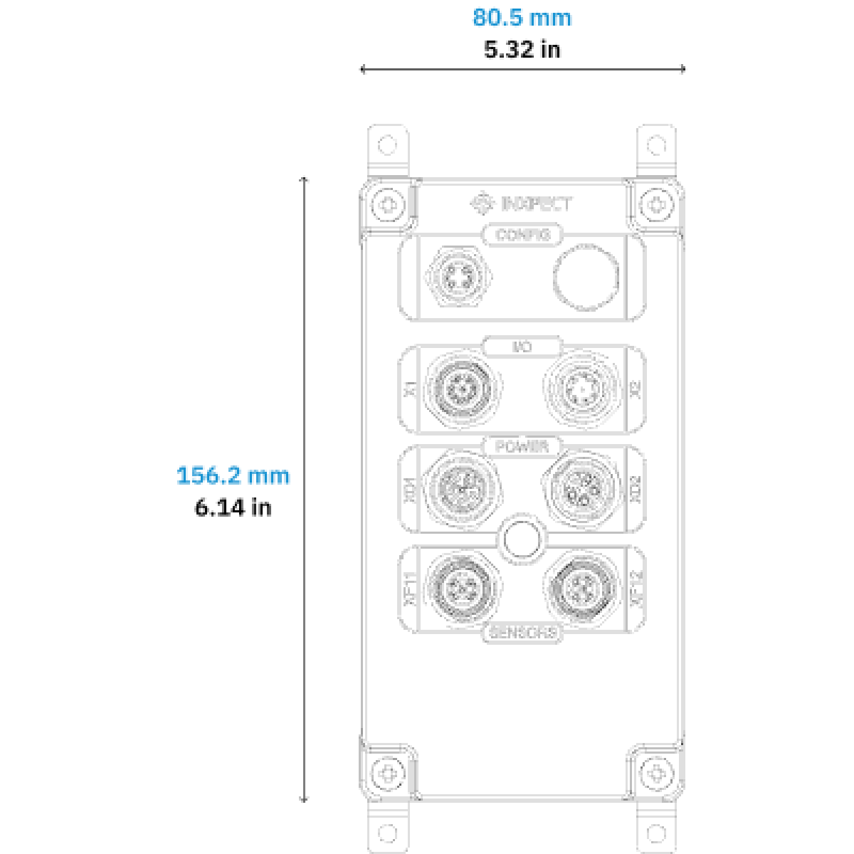 C202 B RA dimension front