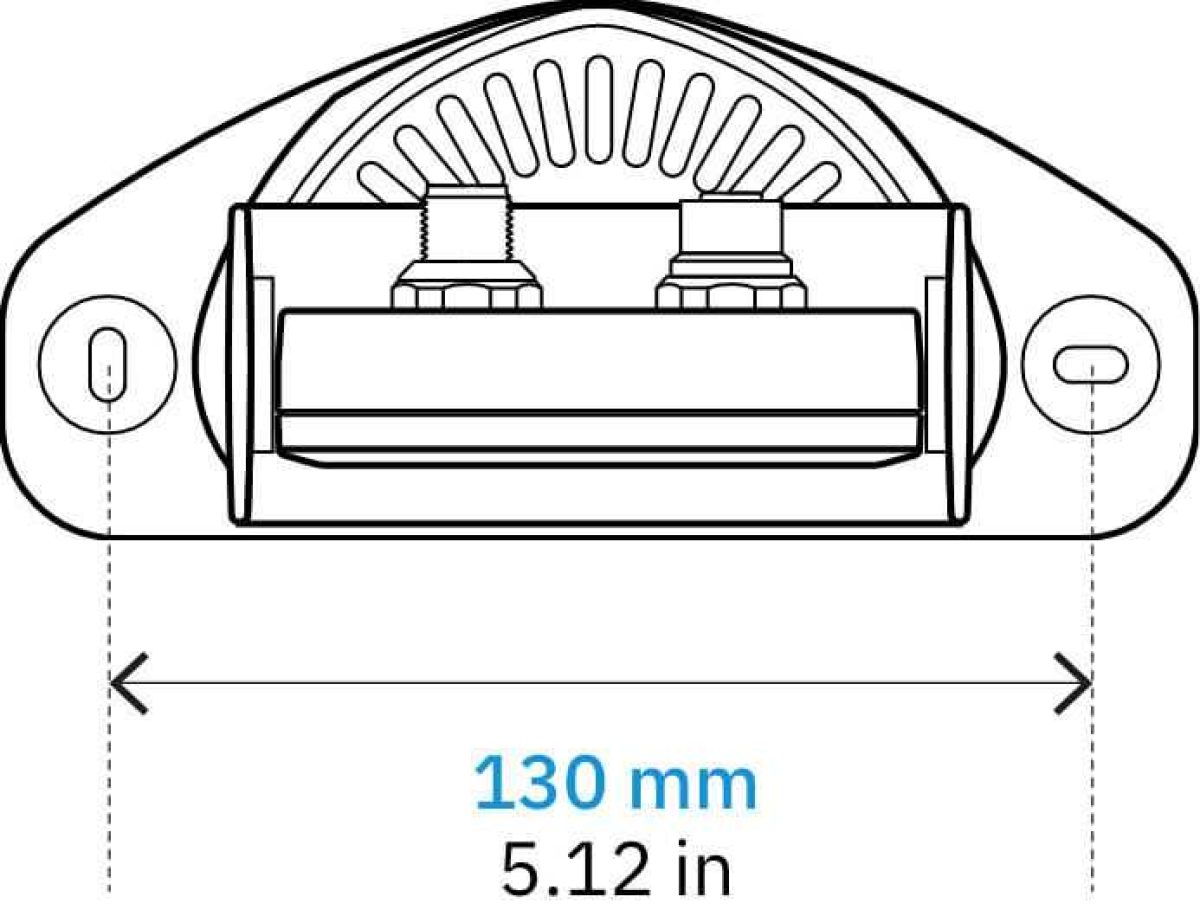 S201 A W dimensions top