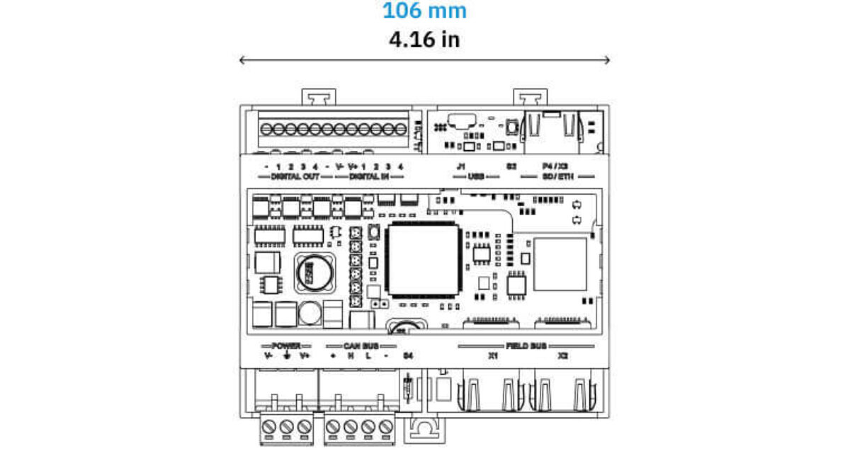 Dimension front with Sd