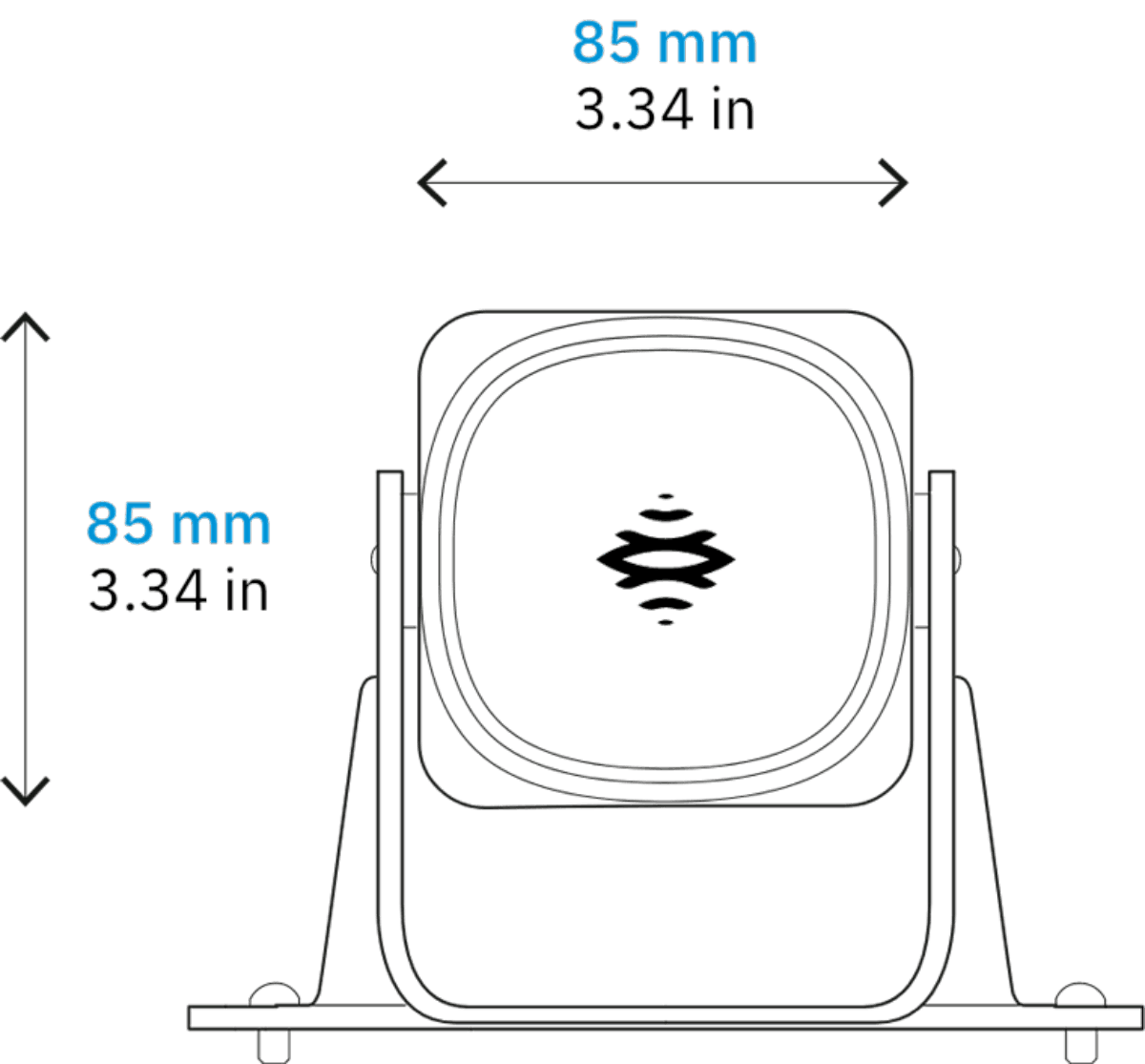 S101a dimension front 2x